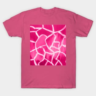 Abstract pink art print T-Shirt